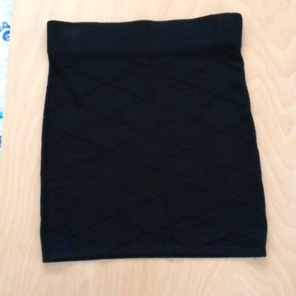 Active Basic Black Skirt